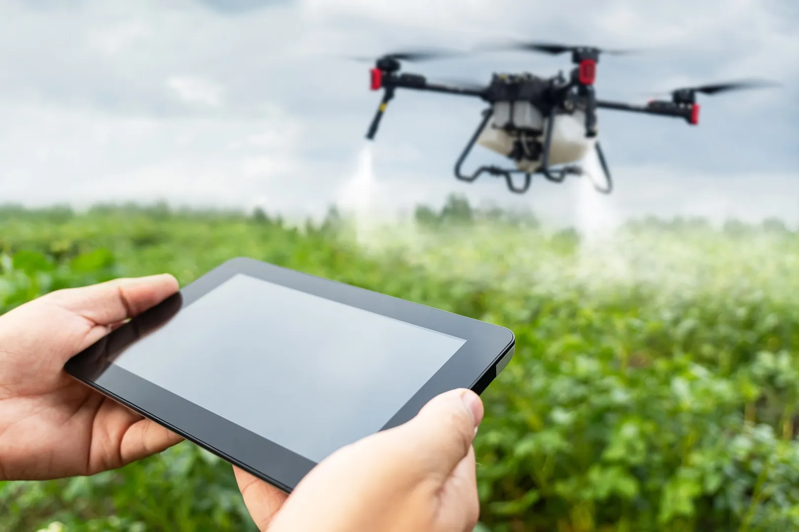 Drohnen-KI App für Smart Farming
